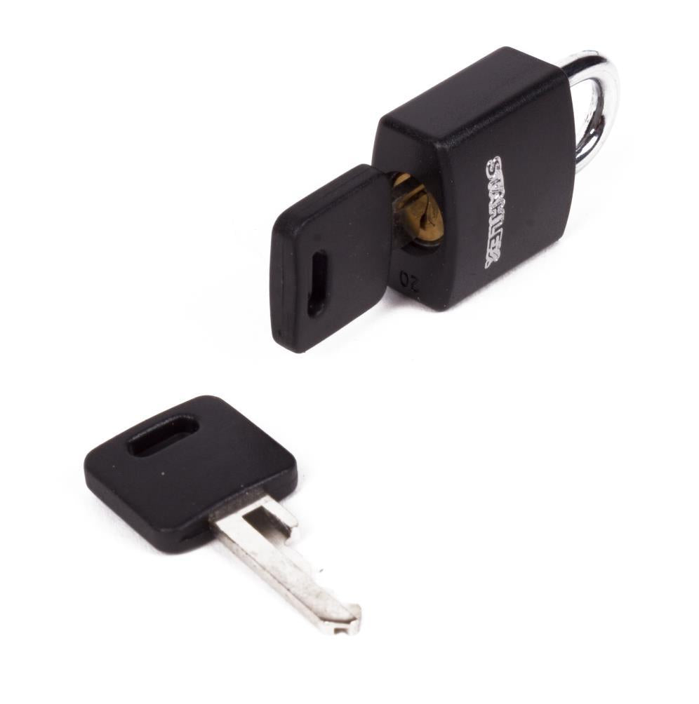 Padlock aluminium 20 mm mix
