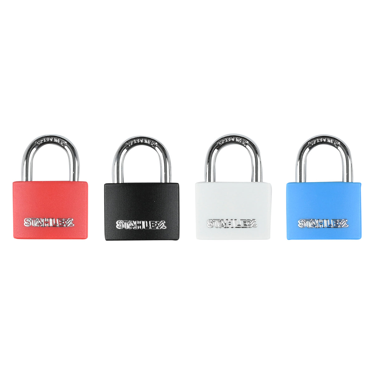 Padlock aluminium 40 mm mix
