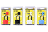 Padlock aluminium 40 mm high mix