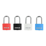 Padlock aluminium 40 mm high mix