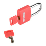 Padlock aluminium 40 mm high mix