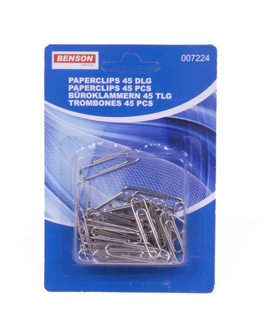 Paperclips 45 pcs