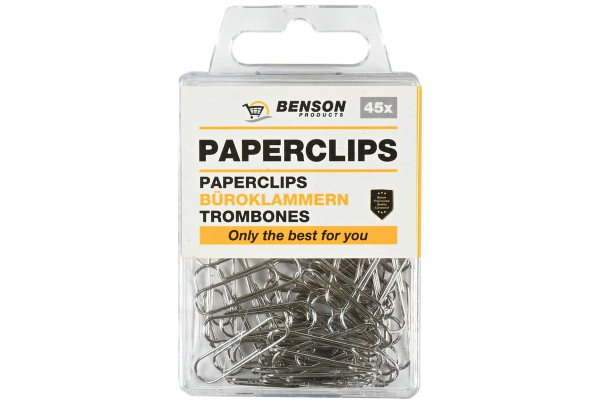 Paperclips 45 pcs