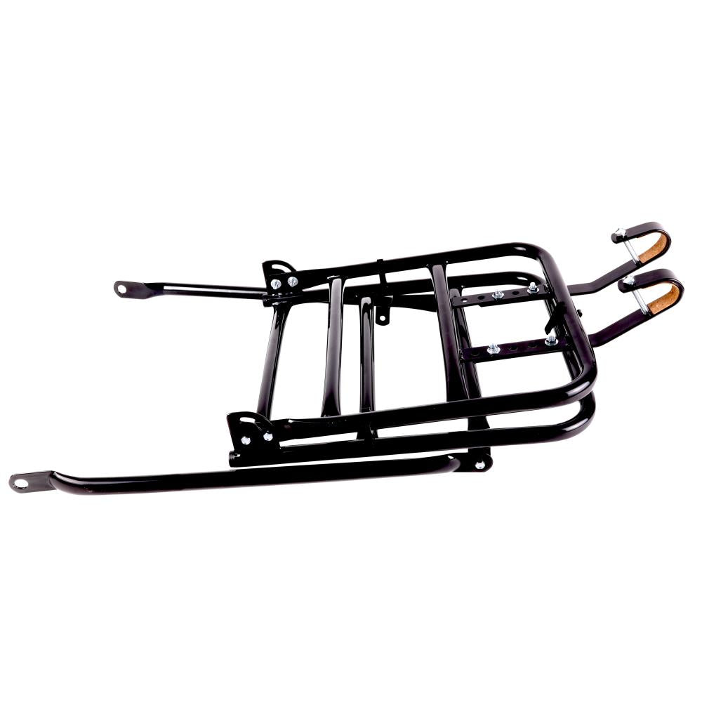 Porte-bagage avant- vélo 28" + support noir