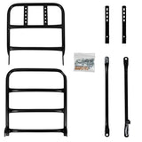 Porte-bagage avant- vélo 28" + support noir