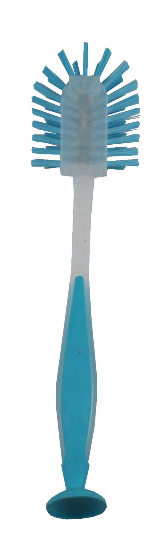 Brosse à vaisselle ventouse /transparente