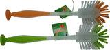 Brosse à vaisselle ventouse /transparente