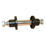 Wheelbarrow shaft + bolts + rings complete