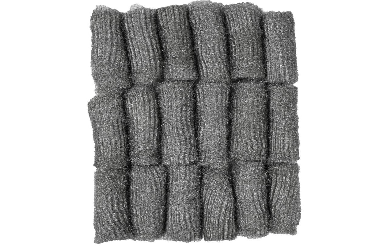 Paille de fer mi-fine 0 18 pcs