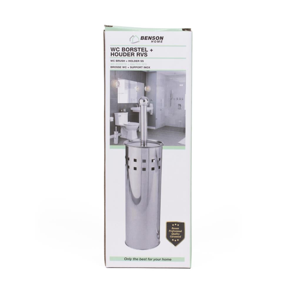Brosse wc + support inox