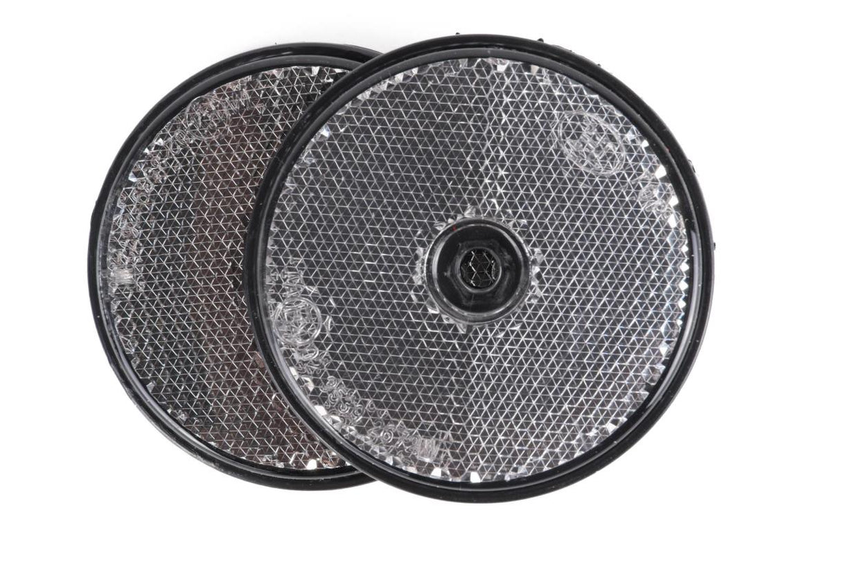 Reflektor rund weiss 60 mm 2-tlg E4