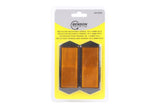 Réflecteur triangulaire orange 103 x 40 mm 2 pcs E4