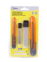 Afbreekmessen set 9 mm en 18 mm + 10 reservemessen