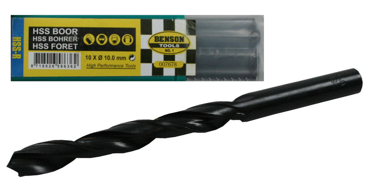 Foret acier haute résistance 10,0 mm 10 pcs