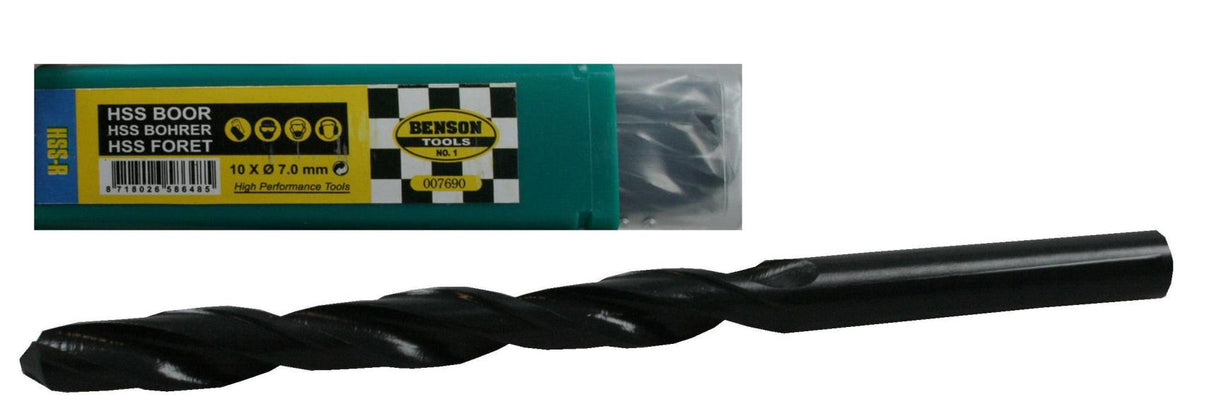 HSS drill 7.0 mm 10 pcs