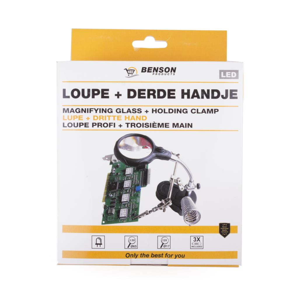 Loupe profi + derde handje