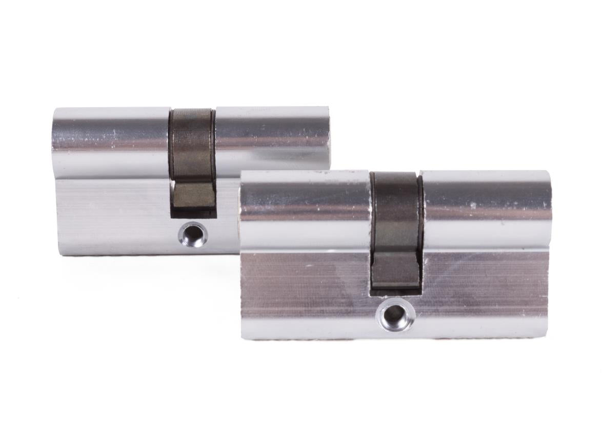 Euro profile cylinder 60 mm 2 pcs keyed alike