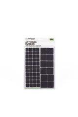Antikras rubber 56 dlg zwart