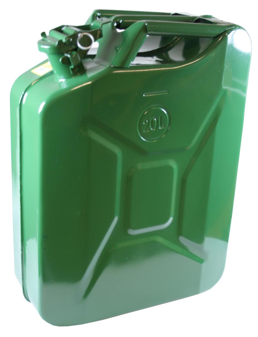 Jerrycan 20 ltr metaal