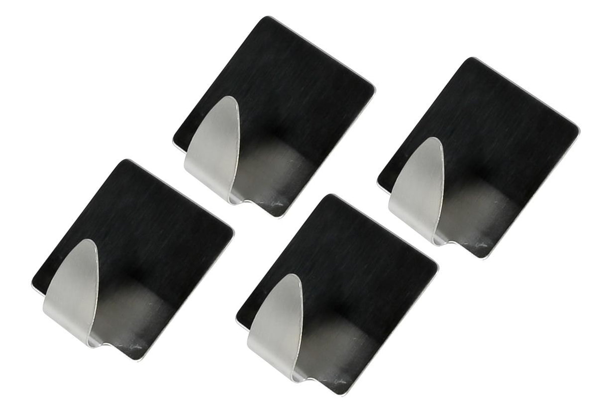 Handdoekhaken RVS 4 dlg