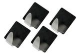 Handdoekhaken RVS 4 dlg