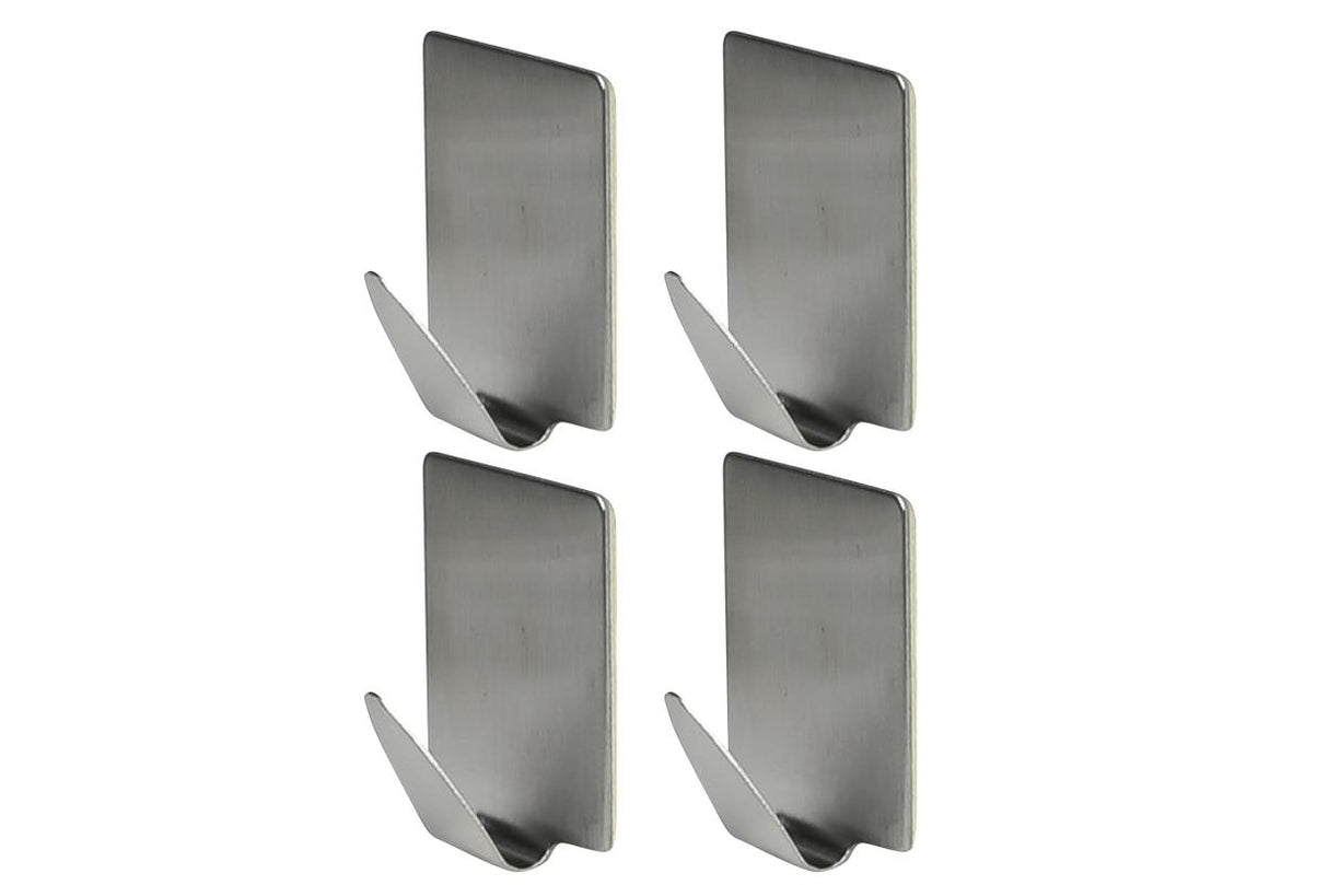 Handdoekhaken RVS 4 dlg