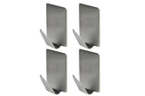 Handdoekhaken RVS 4 dlg