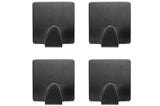 Handdoekhaken RVS 4 dlg