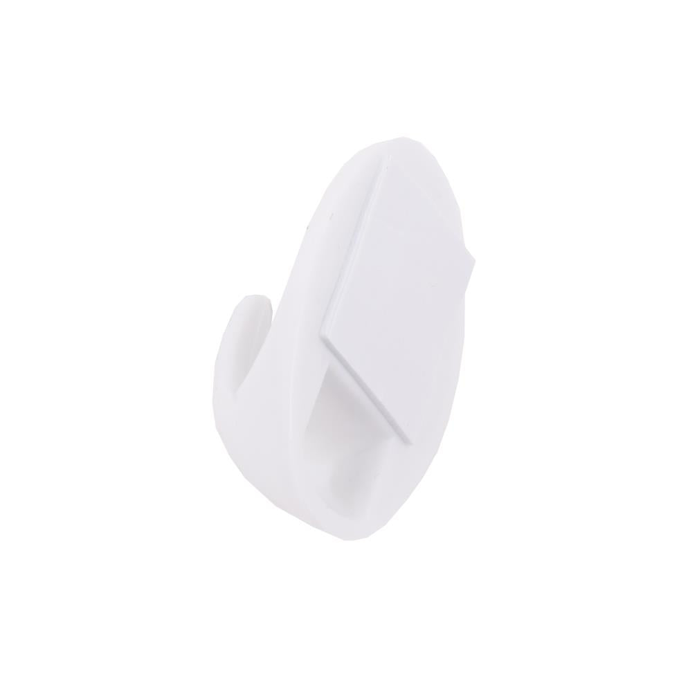 Towel hooks 6 pcs small white