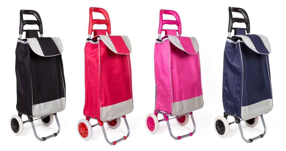 Boodschappentrolley 96 x 34 x 21 cm fun color