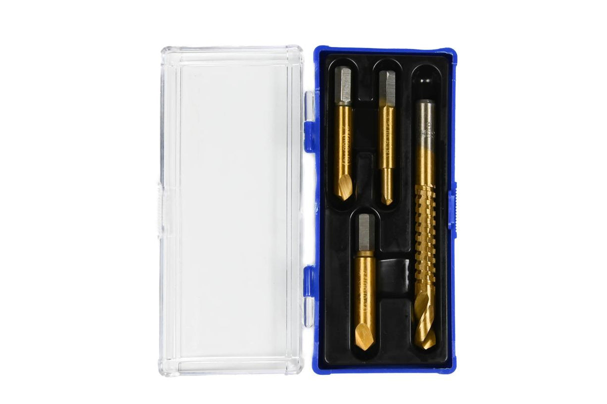 Set de visseuse / extracteur / fraise 4 pcs