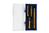 Set de visseuse / extracteur / fraise 4 pcs