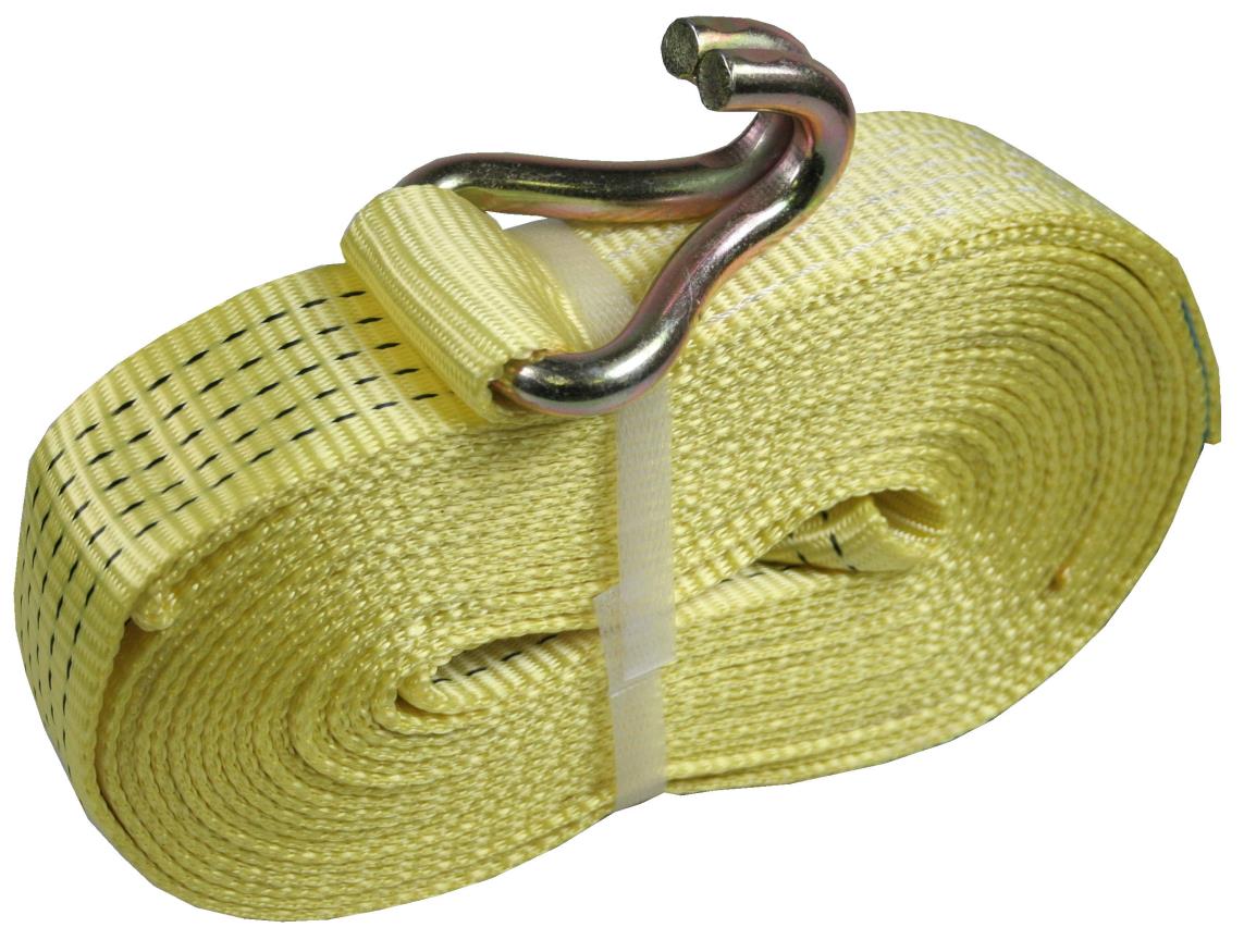 Bande de sangle arrimage + crochet 8.5 m 5 ton