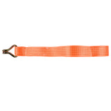 Strap for ratchet tie down + hook 8.5 m 5 tons