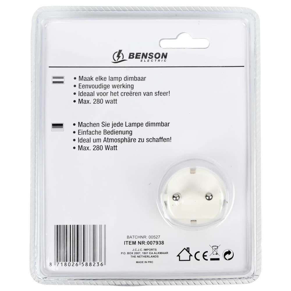 Stopcontact RA met dimmer