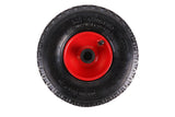 Wheel + tyre small 3.00-4" steel rim