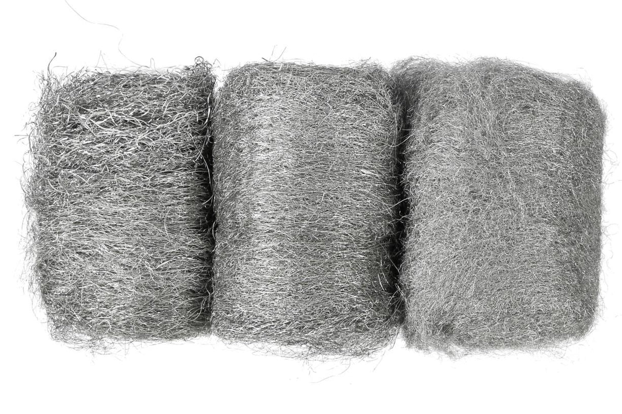 Ensemble paille de fer 3 pcs