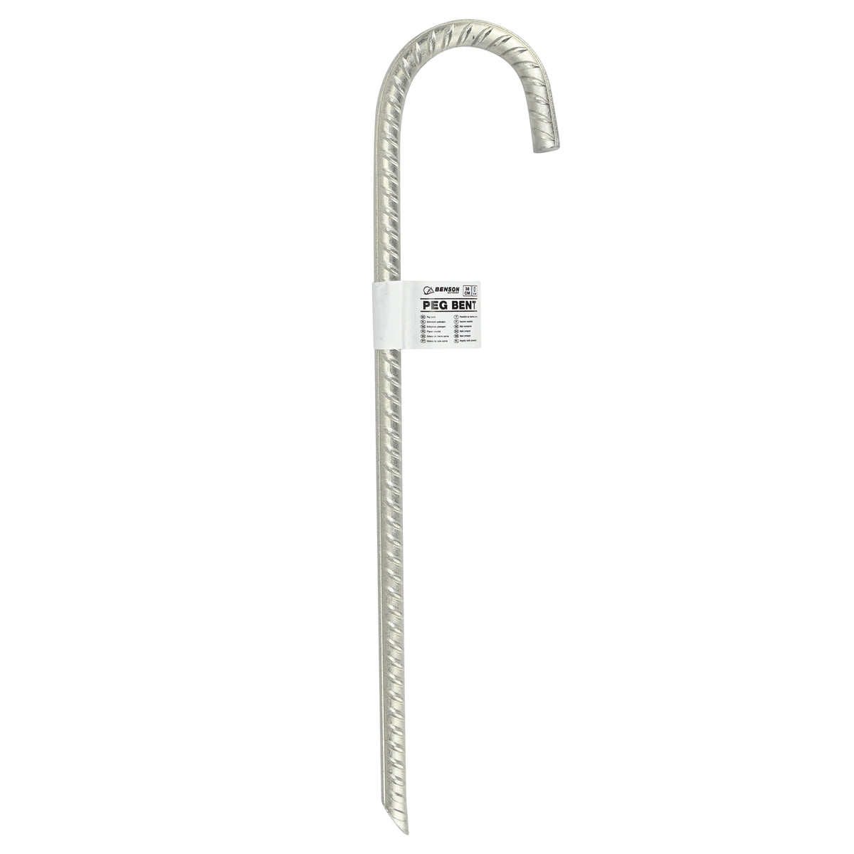 Grondpen gebogen ø12 x 380 mm