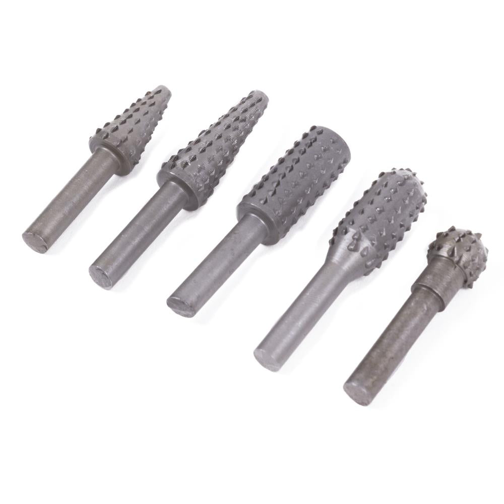 Boor- raspset 5 dlg