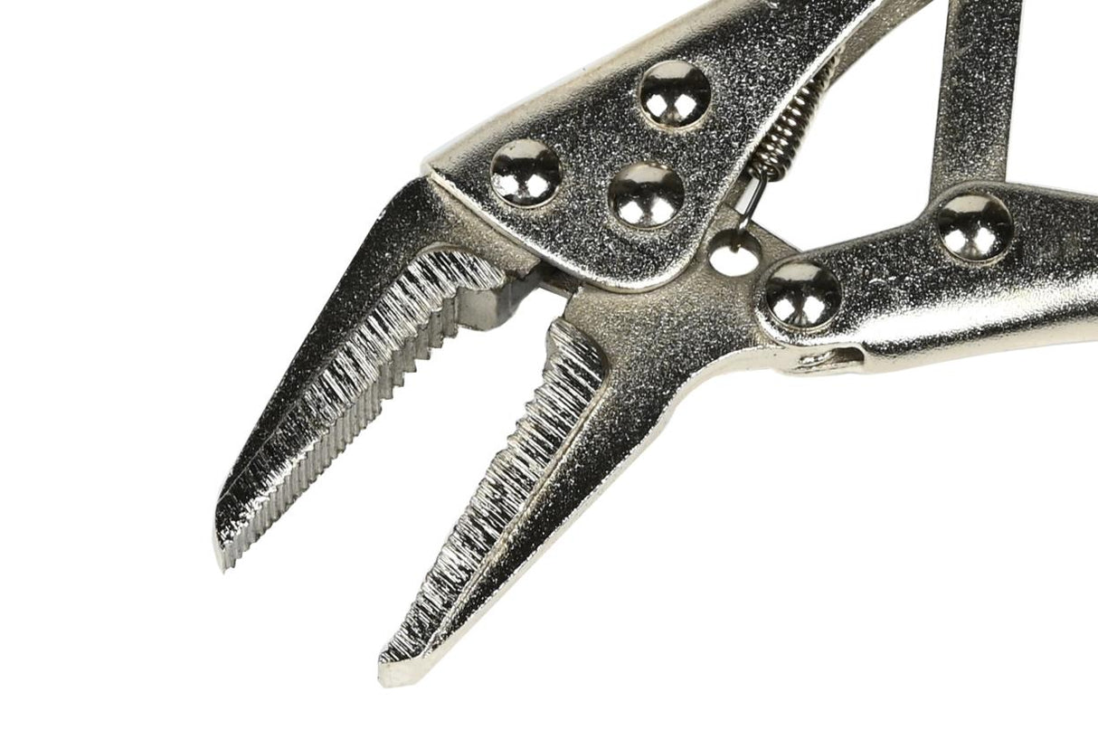 Locking pliers set 2 pcs mini straight jaw