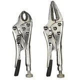 Gripzangen-Set mit 2 geraden Mini-Backen