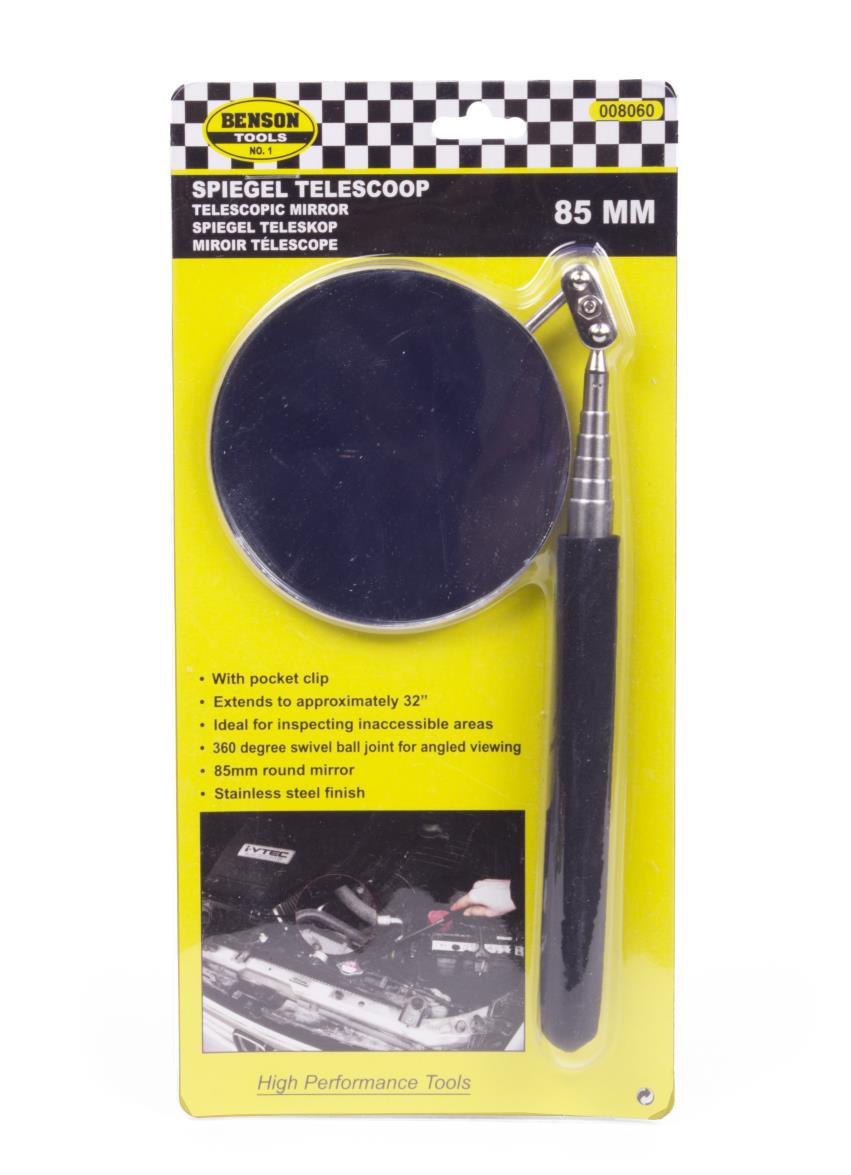 Inspection mirror telescopic ø85 mm