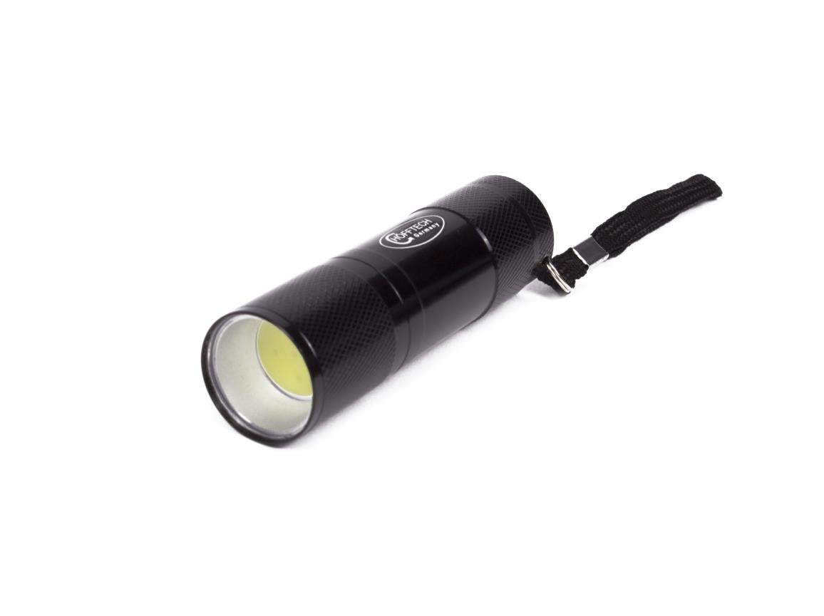Lampe de poche 1W COB noir