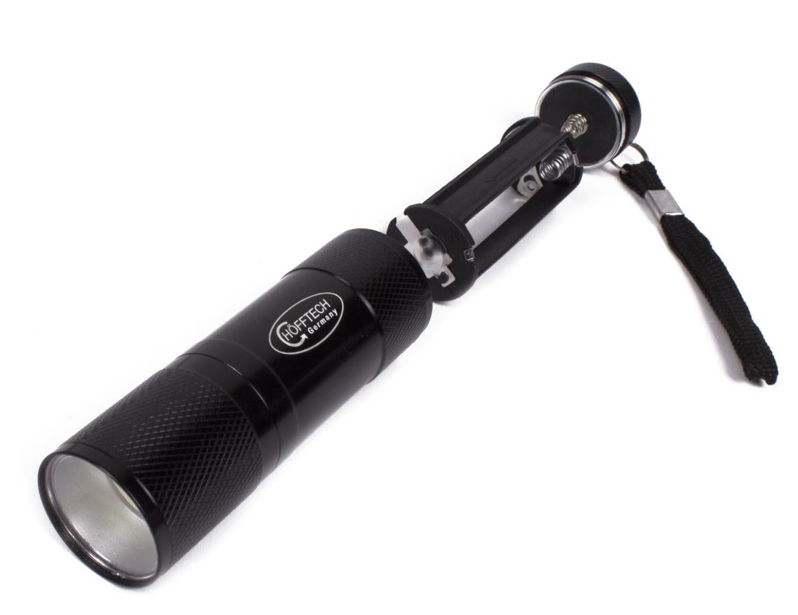 Zaklamp 1W COB zwart