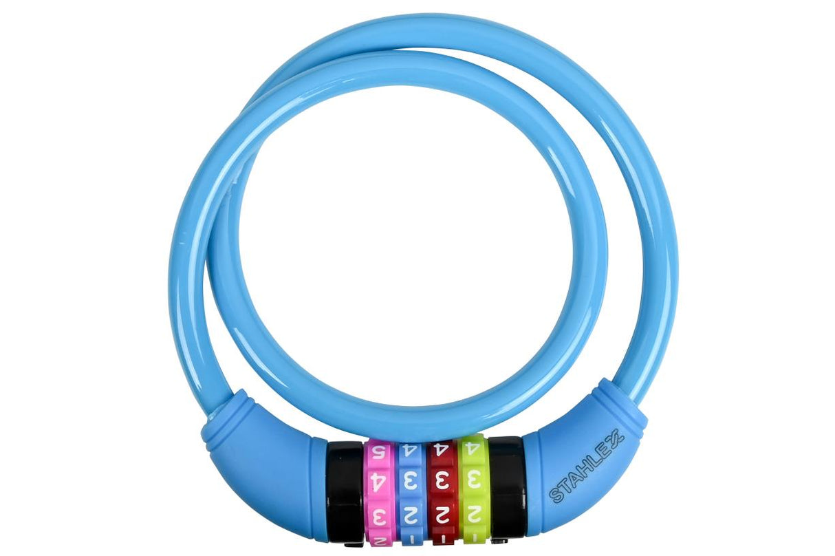 Antivol câble - cadenas à combinaison LockBuster 10 x 650 mm mix