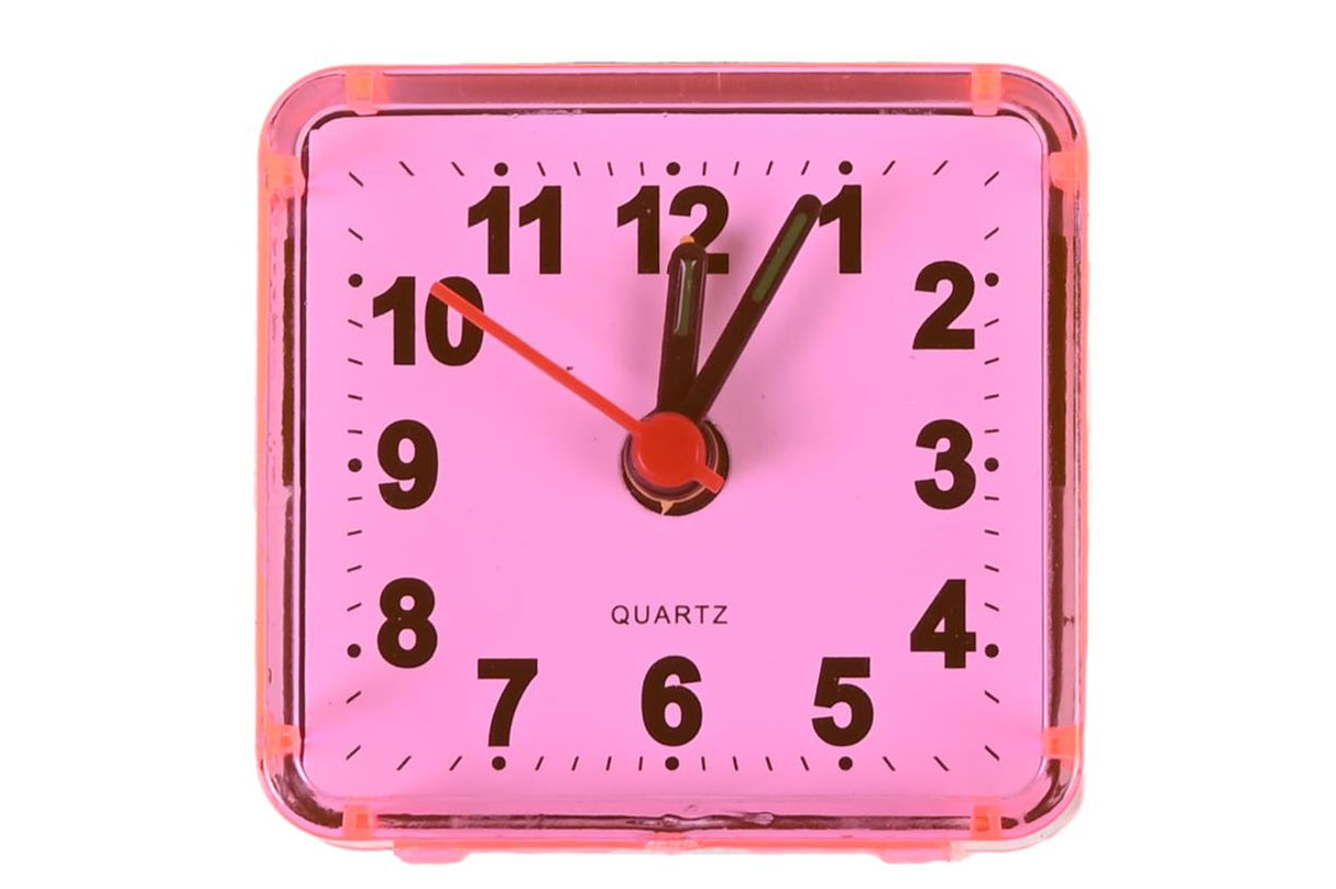 Travel alarm clock small mix