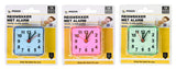 Travel alarm clock small mix