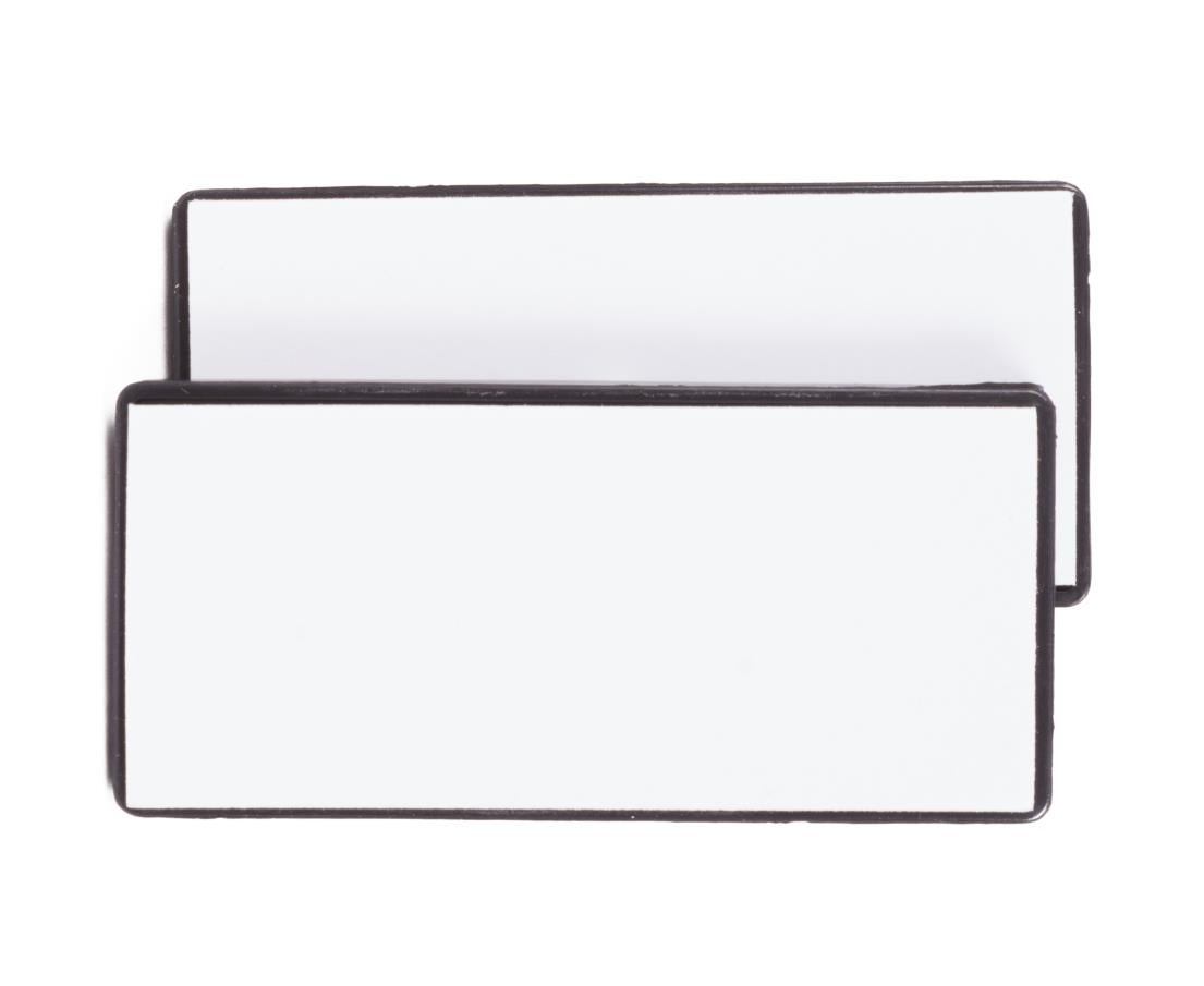 Reflector rechthoek oranje 86 x 40 mm 2 dlg E4