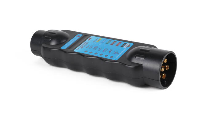 Trailer connection tester 7-pole