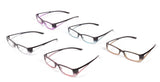 Lesebrille Panama + transparantes Etui Mix Display